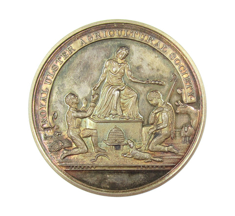 Ireland 1906 / 1913 Ulster Agricultural Society Silver & Bronze Medals