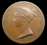 1859 Victoria National Prize In Science & Art Medal By Wyon - Cased