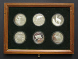 1974-1979 WWF Wildlife Conservation 48 Coin Silver Proof Set