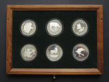 1974-1979 WWF Wildlife Conservation 48 Coin Silver Proof Set