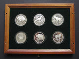 1974-1979 WWF Wildlife Conservation 48 Coin Silver Proof Set