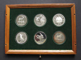 1974-1979 WWF Wildlife Conservation 48 Coin Silver Proof Set