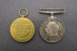 WWI British Medal & Victory Pair - Liverpool Regiment