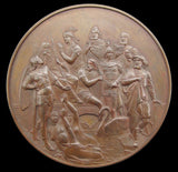 Germany 1859 Richard Wagner 71mm Medal - By Wiener