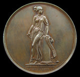 1827 Sir Walter Scott 62mm Bronze Medal - By Stothard