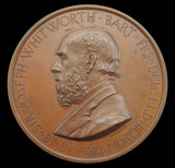 1868 Whitworth Scholarship 57mm Cased Medal - By Wyon