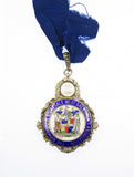 1936 Birmingham Meat Salesmen's Association Silver President’s Neck Badge