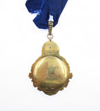 1936 Birmingham Meat Salesmen's Association Silver President’s Neck Badge