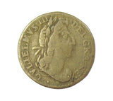 1694-1702 William III Brass Half Guinea Coin Weight